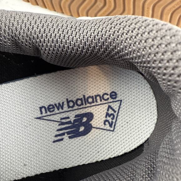 New Balance Classics 237v1 Sneakers Men Size 10 Black Magnet Gray Casual Comfort - Picture 8 of 9